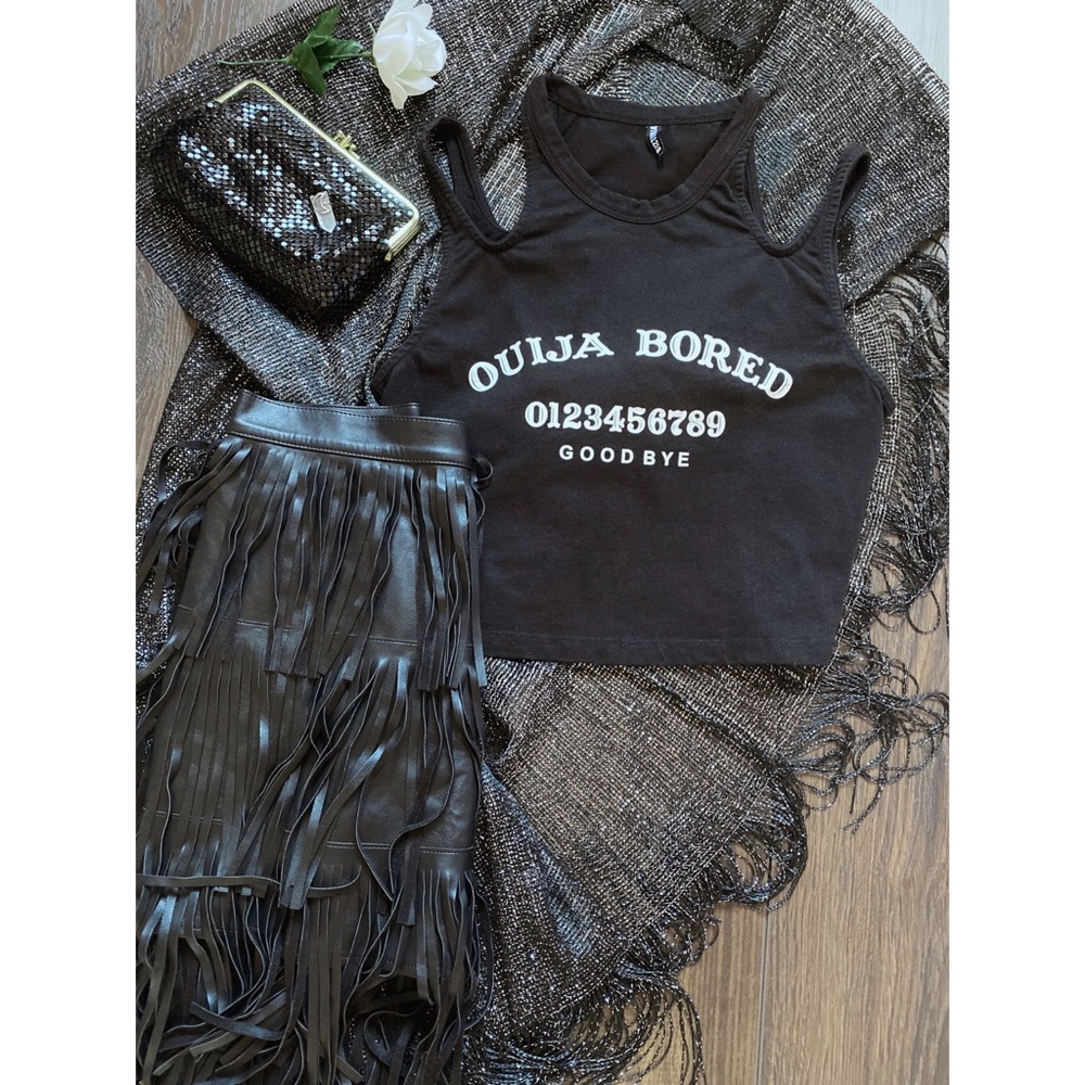 Disturbia - Dolls Kill - Ouija Bored Crop Tank Top